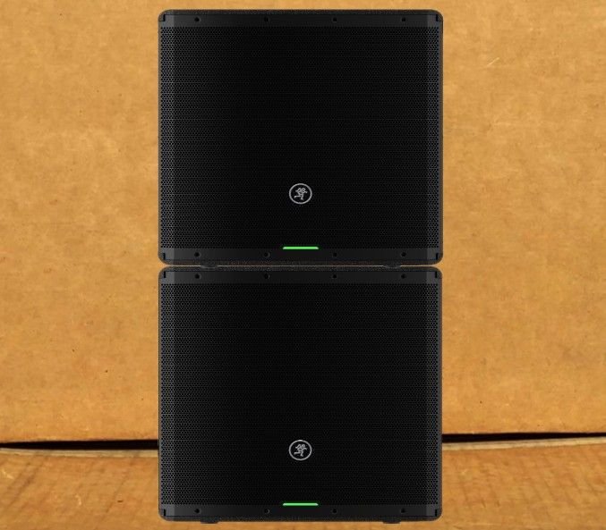 Mackie SR Series Powered Subwoofers Dual 18" Bass Cabinets 3200 Watts SR18S Package 🚨 Payment Options Available 🚨 No Credit Needed 🚨