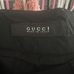 Gucci Black Slacks