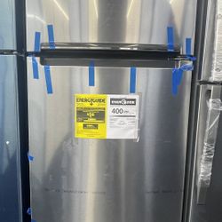 Whirpool Top Freezer 17.6 cu.ft In Stainless Steel 