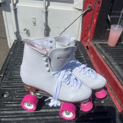 Brand New Chicago Women's Rink Roller Skates Skate White Pink