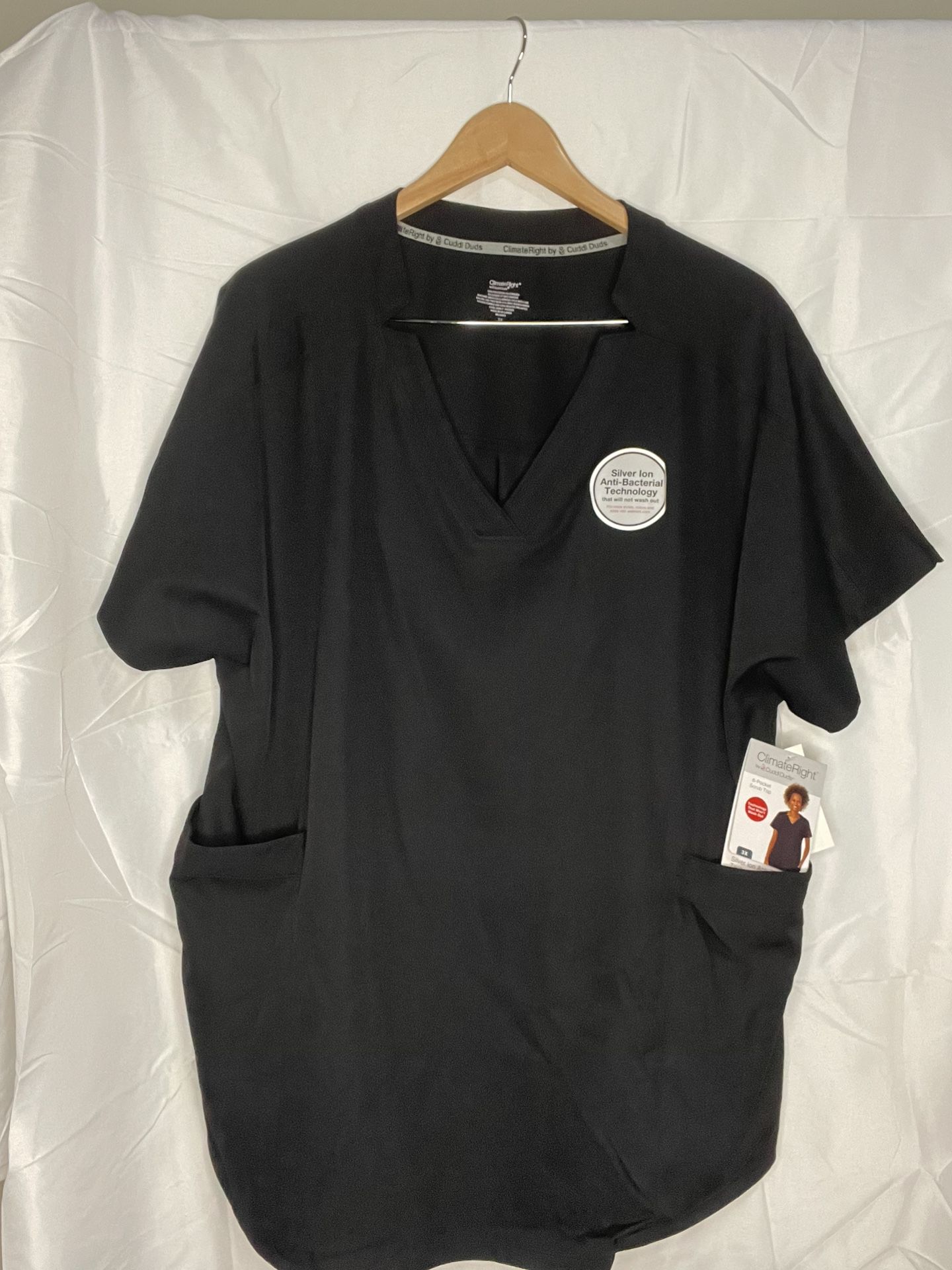 Women’s Plus Size Scrub Top