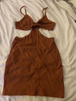 Bust Cutout Body con Dress