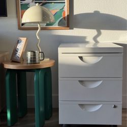 Iron Storage Rolling Filing Cabinet for Office