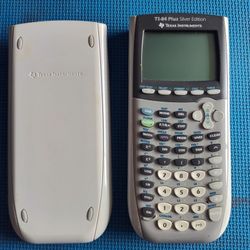 $50 Firm, Yes, It's Available, Texas Instruments Ti 84 Plus Silver Edition Graphing Calculator, Screen And Battery Lid, Batteries Included 