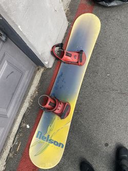 Snowboard Nelson With Bindings 