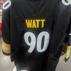 J J Watt Pittsburgh Steelers Jersey Size L