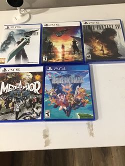 PS5 Games - Final fantasy / metaphor / Trial Of mana