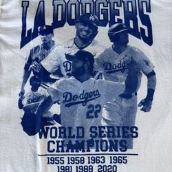 Dodgers World Series Champions T Shirt