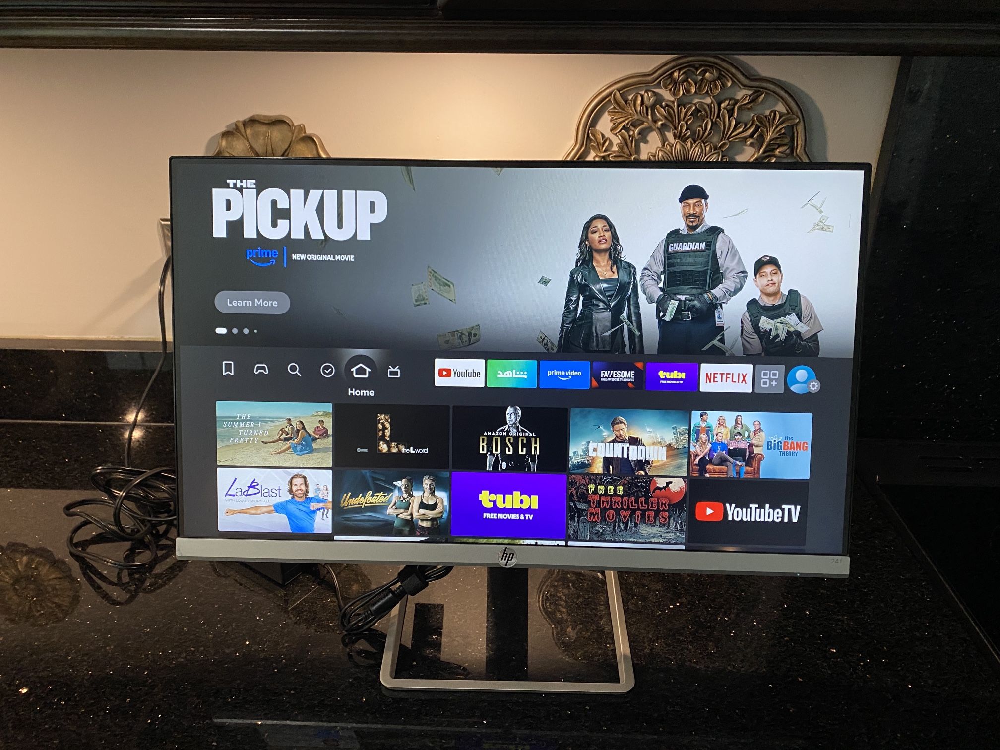 HP 24f 23.8” Monitor IPS LED Full HD Display Slim Antiglare Smooth Gaming Silver