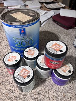 Paint samples