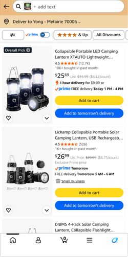 Camping lantern
