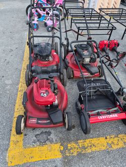Push Lawn Mower  no bag firm