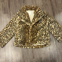Anthropologie Cheetah Fur Jacket 