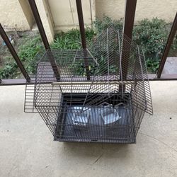 Bird Cage H-22, L-16, W-11 Inches 