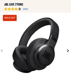 JBL Live 770 NC Headphones