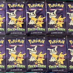 Pokemon Trick Or Trade Trading Cards