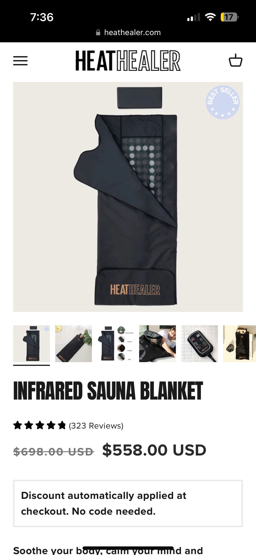 Sauna Blanket 