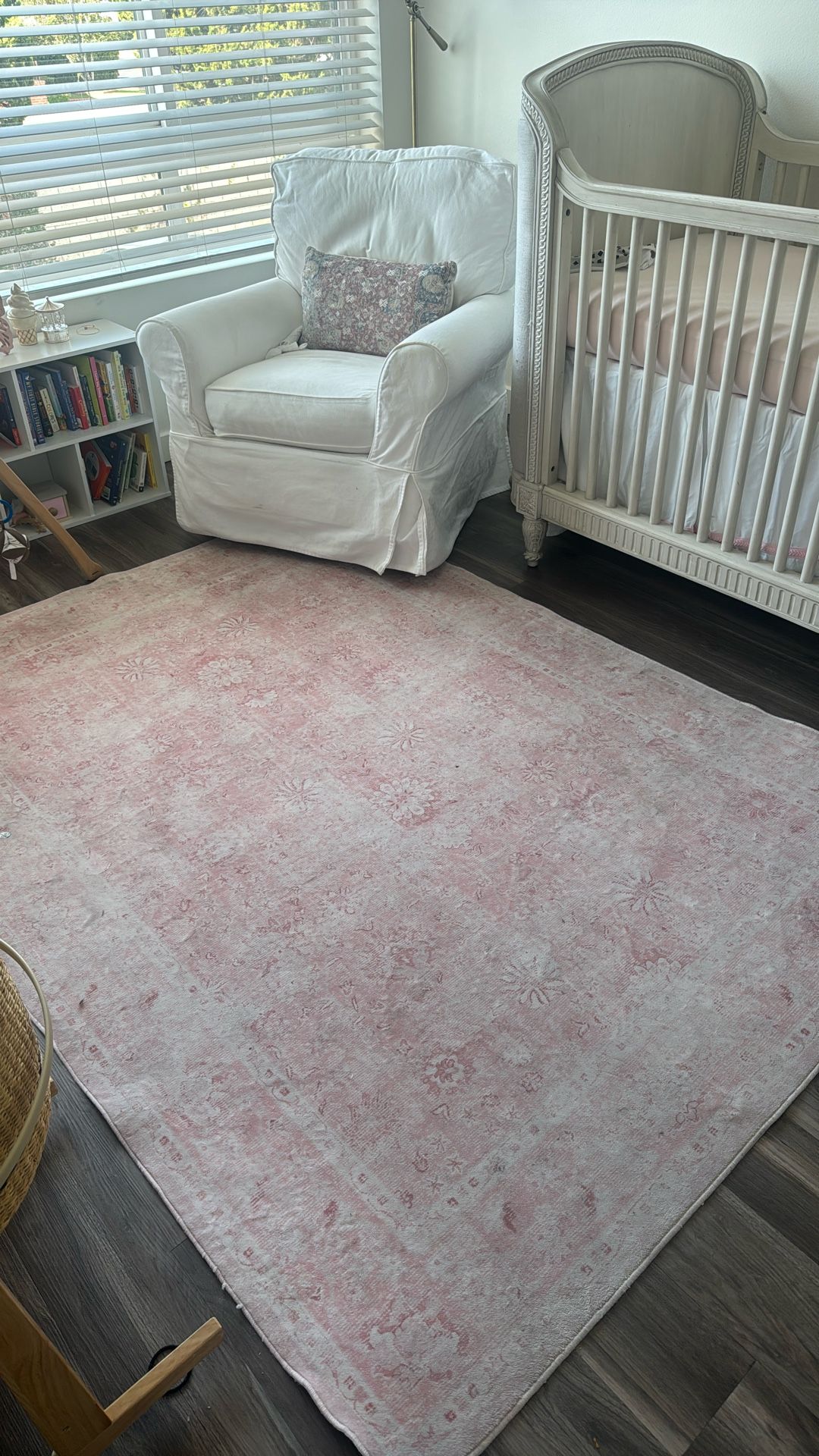 Pink Washable Rug For Sale