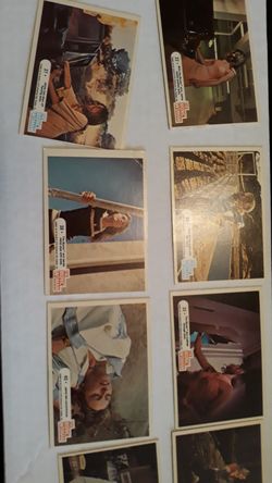 Bionic woman collectors cards 1976