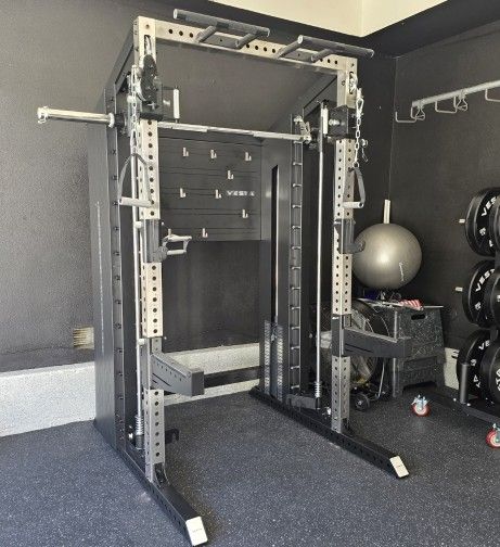 🔥 Vesta Pioneer 3in1 | Functional trainer | Squat Rack | Smith Machine | 200lbs weight stack | Gym Equipment | Commercial Grade | FREE DELIVERY 🚛
