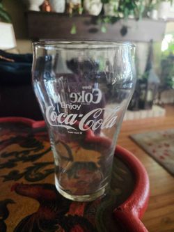 X-Large Vintage Coca-Cola Bell Shaped Flare Glass.