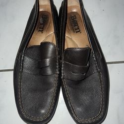 Brown Men’s Penny Loafer Shoes Sz. 8