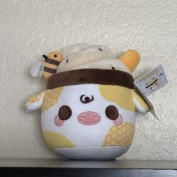 Honeycomb Mooshake Cuddle Barn plushie 7in