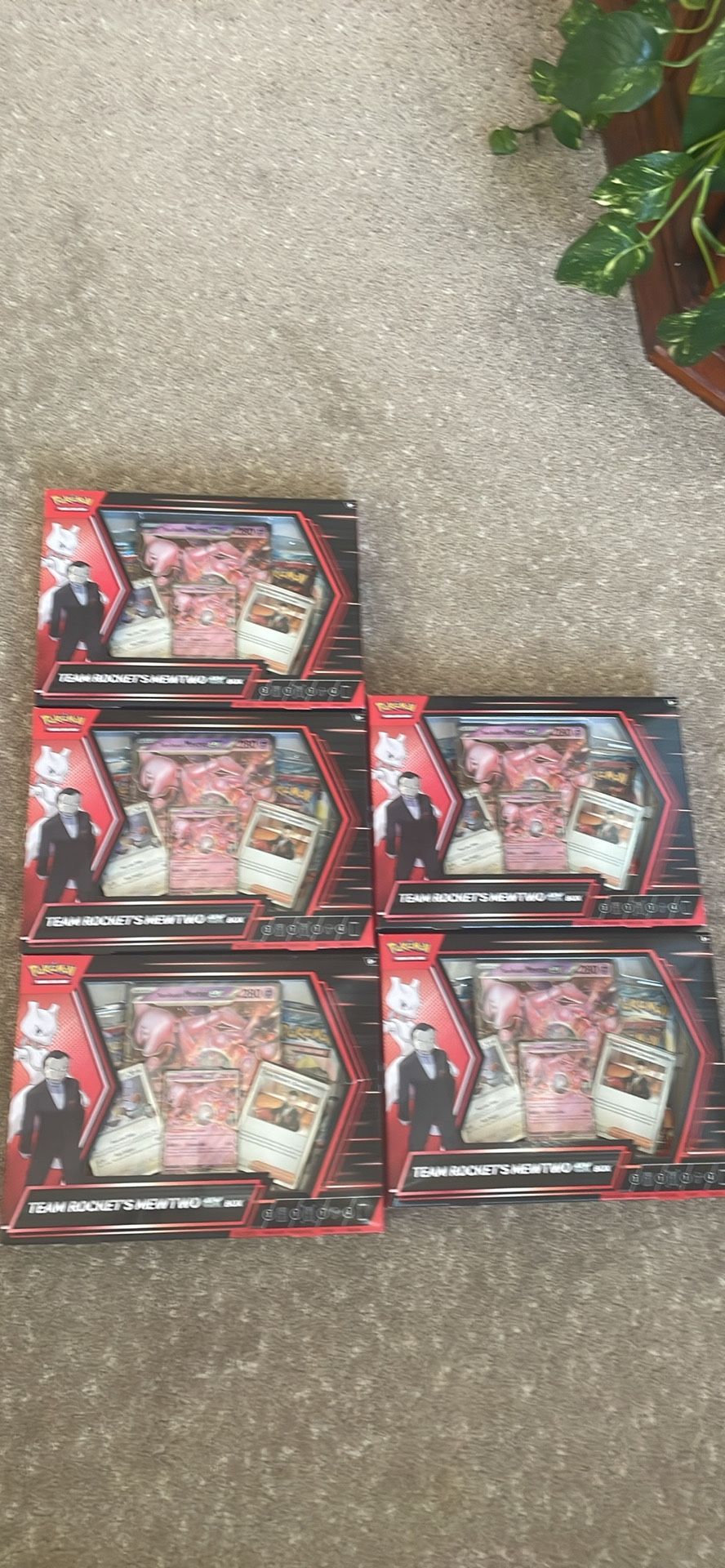 Team Rockets Mewtwo Ex Box 