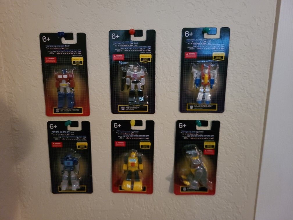 Transformers Limited Edition, Whole Set Of 6