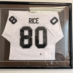 Jerry Rice Signed Jersey