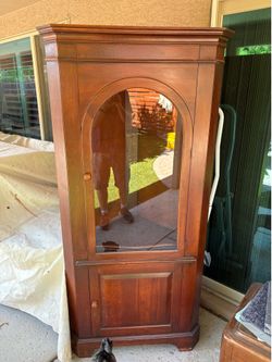 Antique Corner cabinet