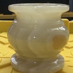 Marble candle holder 