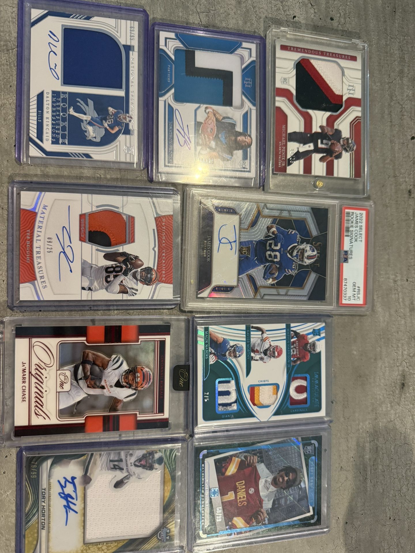 Football Card Lot For Sale Rookies, Patches, Autographs