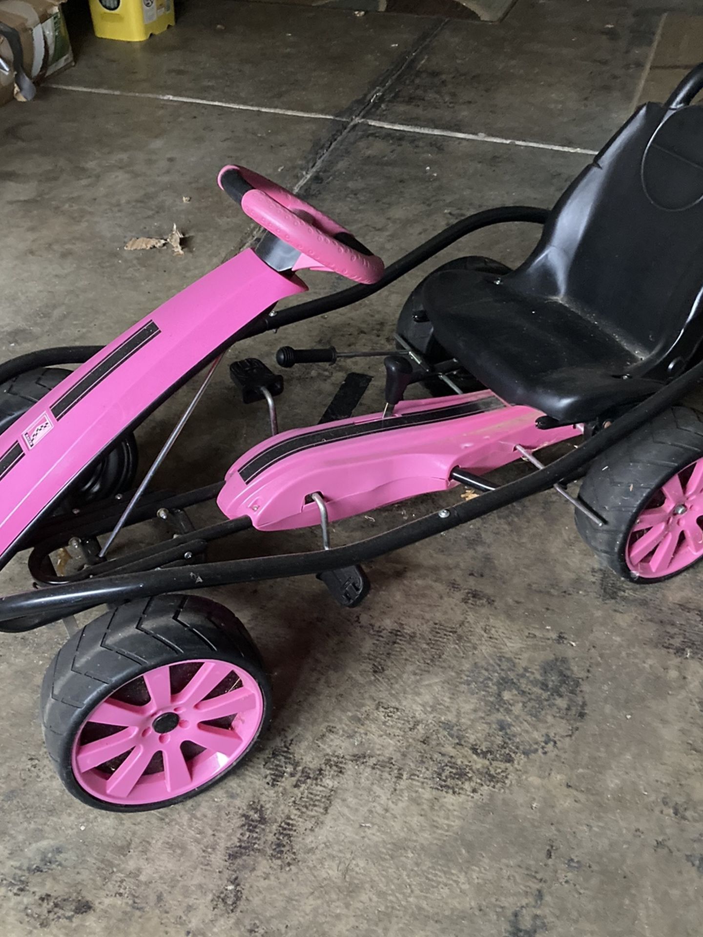 Girls Pedal Go cart