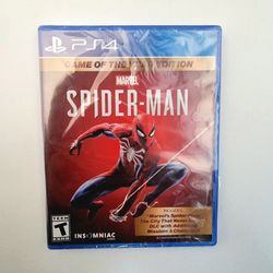 New Sealed Spider-Man PS4 Game Of The Year Edition