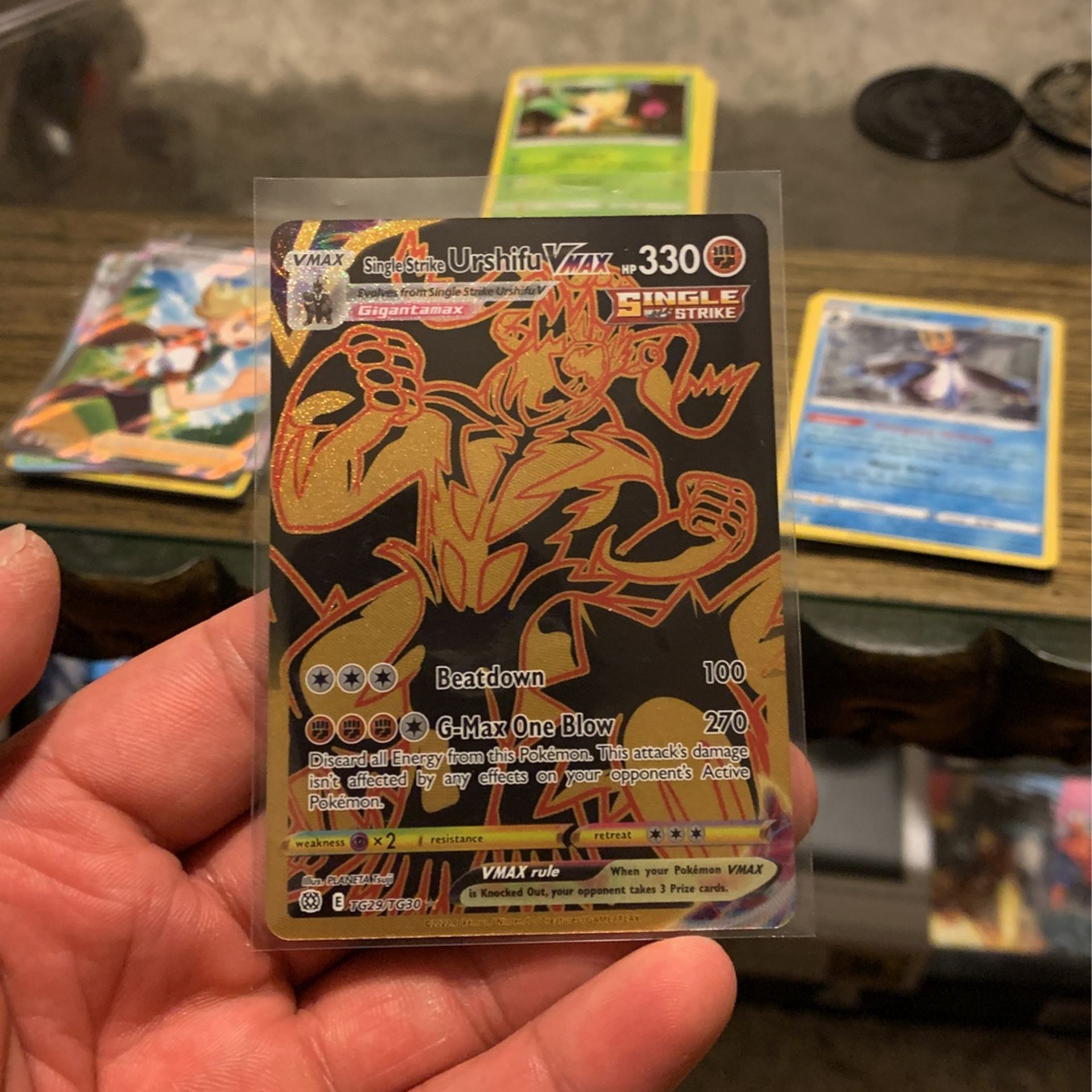 Urshifu Vmax (brillian Stars)