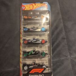 Hot Wheels 5 Pack F1 Formula 1