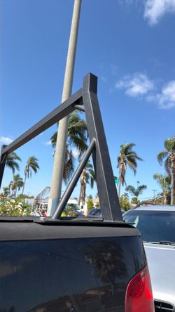 Custom rear rack piece