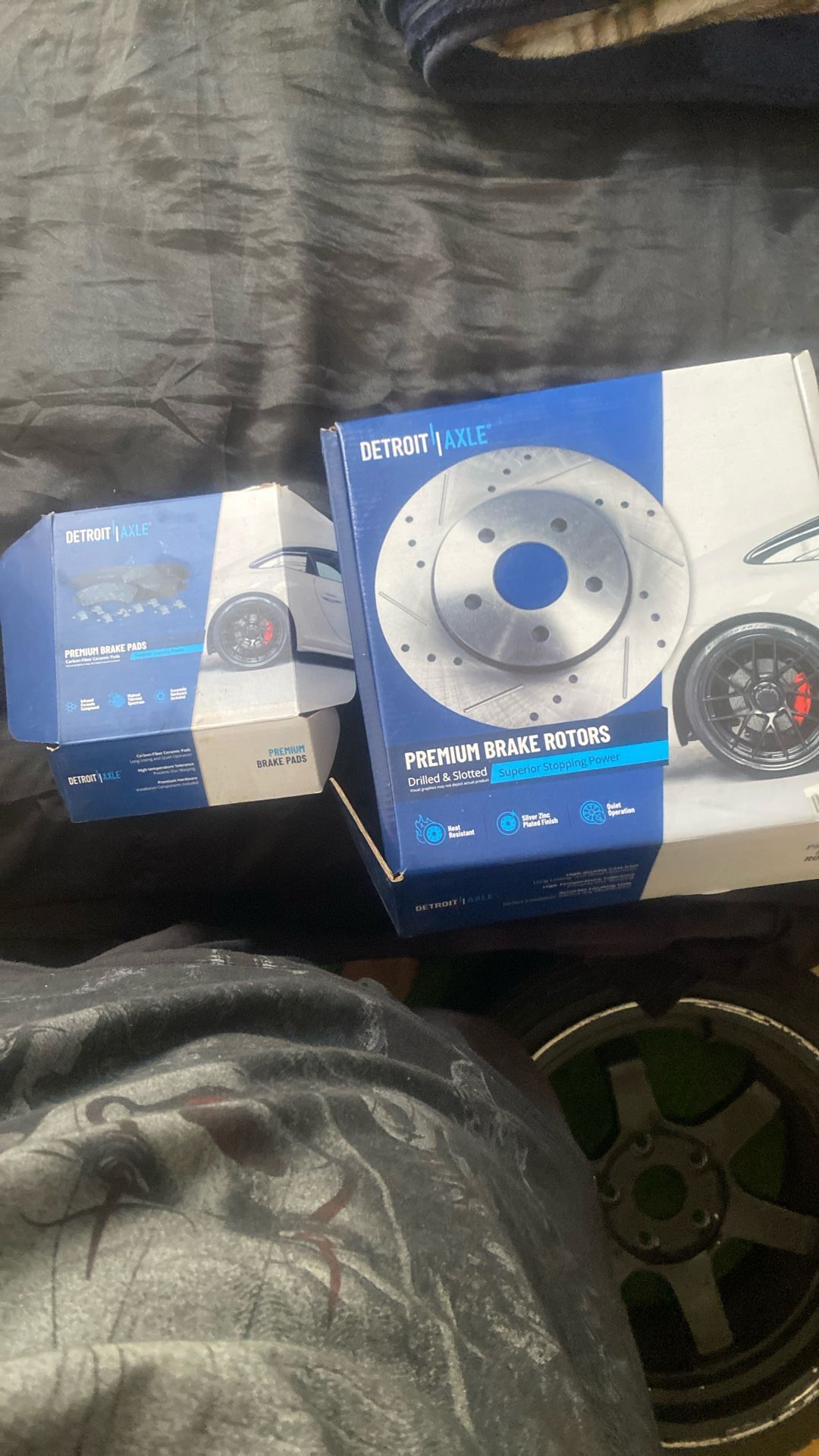 Rear Brake Rotor And Pads
