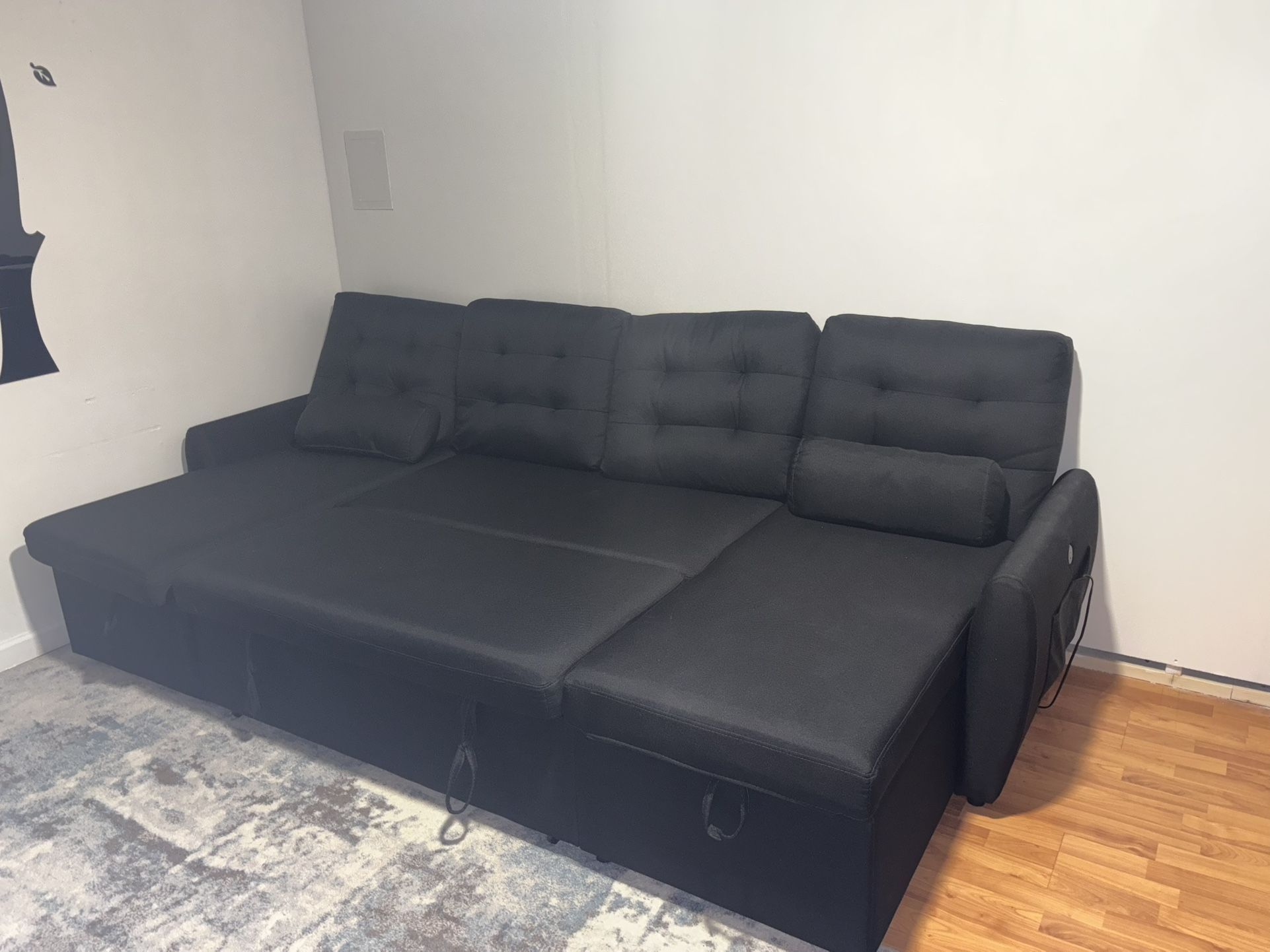 Black Sofa Bed
