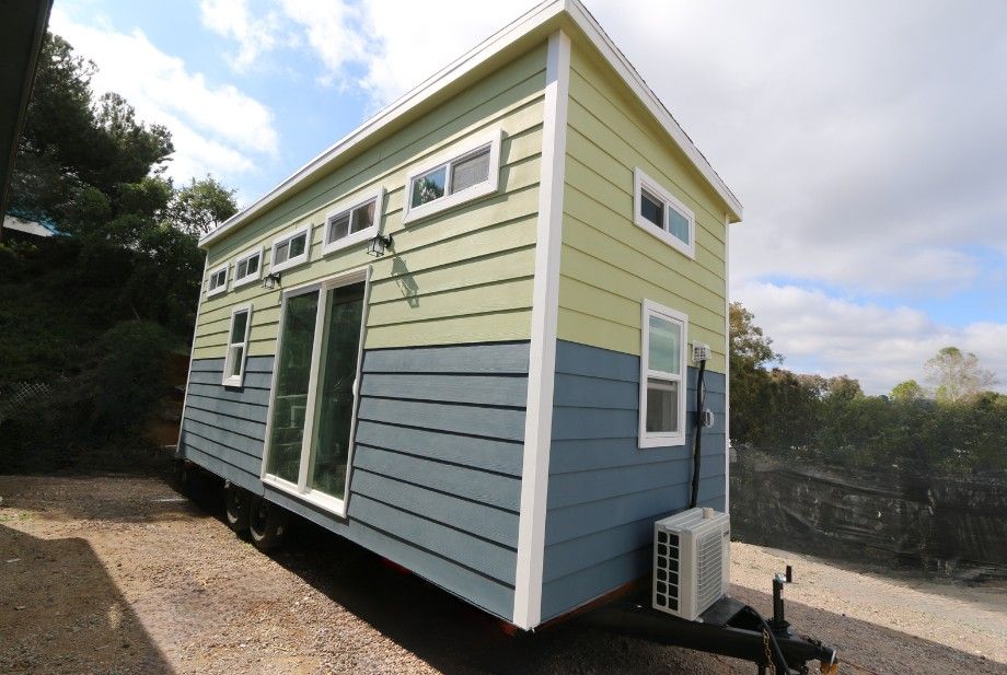 TINY HOUSE 9 X 24 Modern Dual Loft no Permit Needed