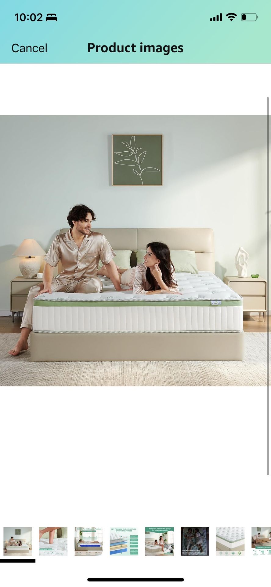 Brand new 12 Inch Full Size Mattresses in a Box