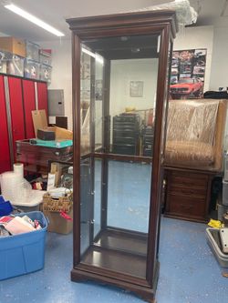 Mid Century Modern Style Curio Cabinet