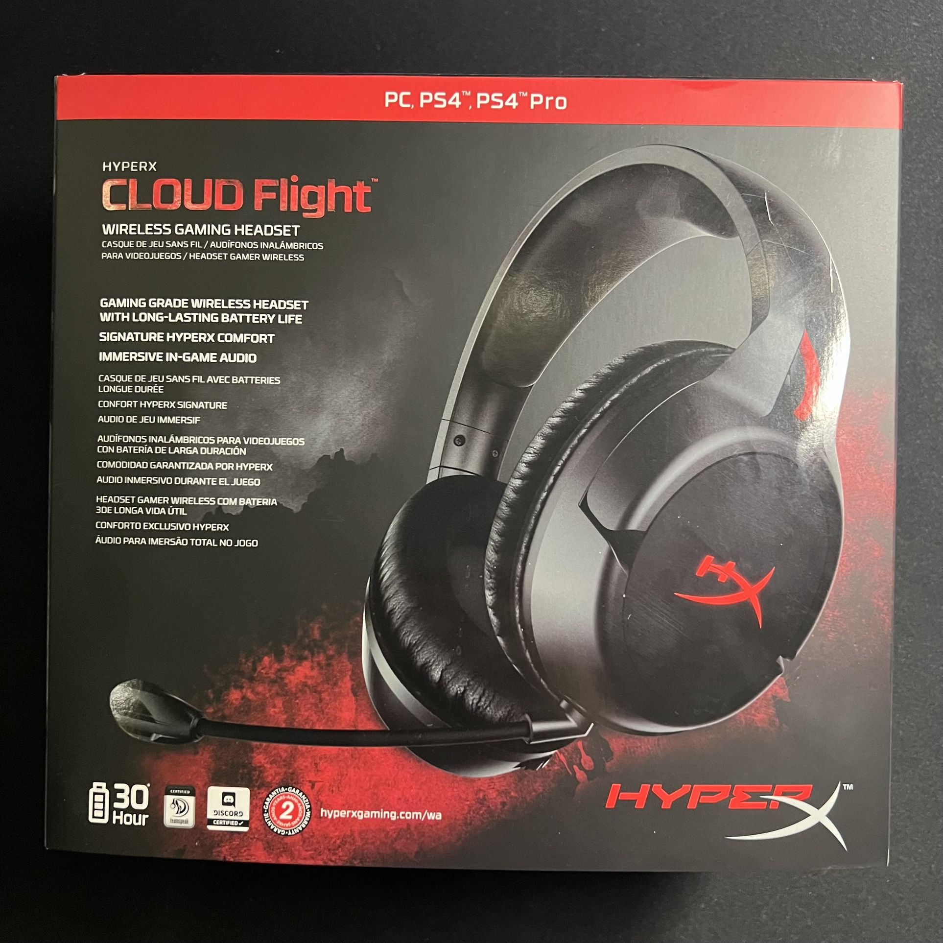 HyperX Cloud Flight Wireless Gaming Headset