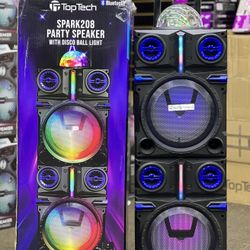  Rechargeable 2x8” Speaker