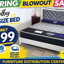 BEAUTIFUL NEW KING BEDS ON SALE ONLY $199. IN STOCK SAME DAY DELIVERY 🚚 EASY FINANCING 