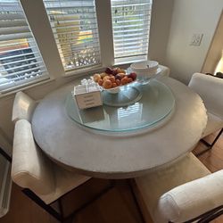 FREE RH top dining table and sofa