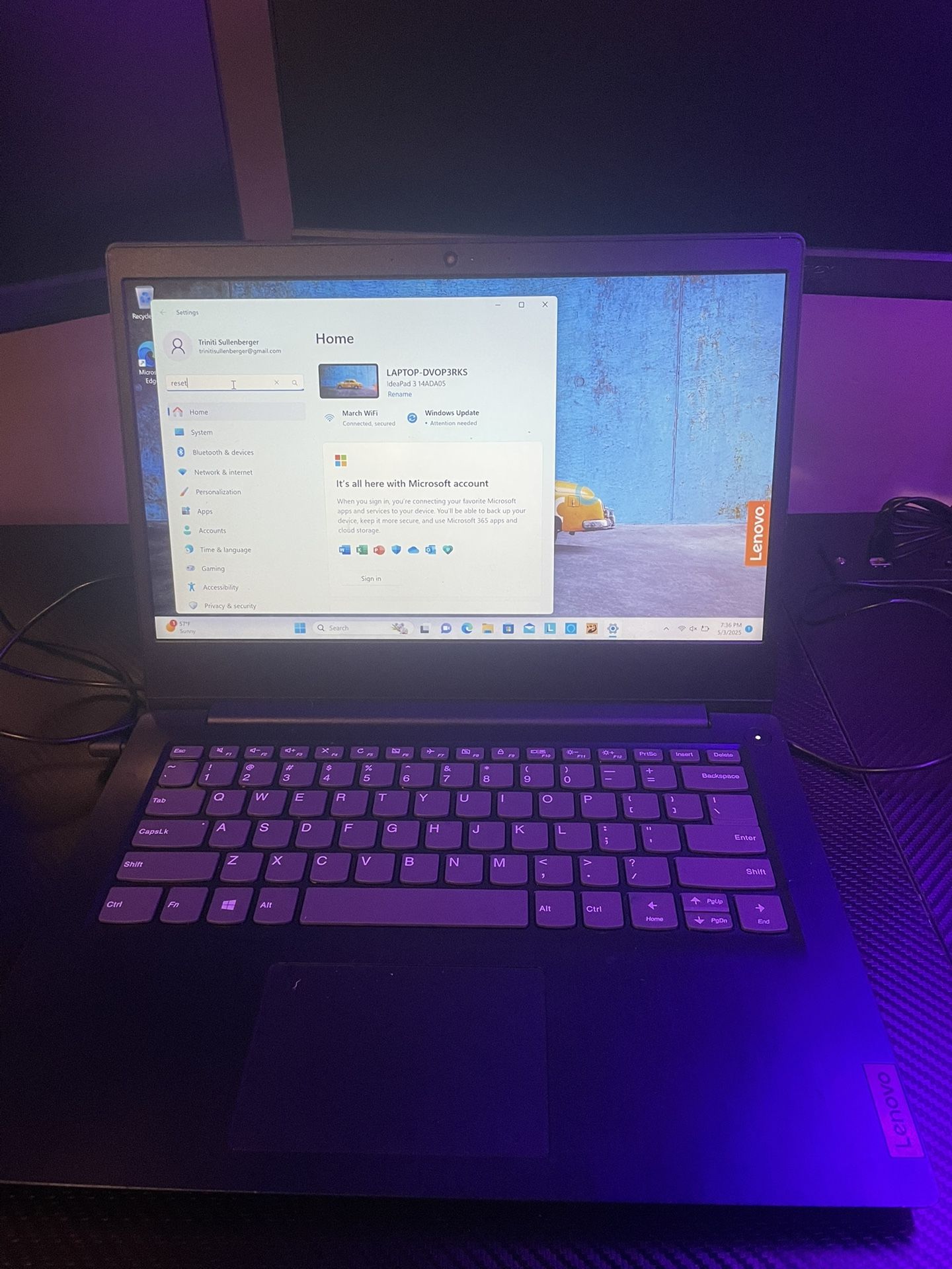 Lenovo Laptop