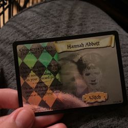 Harry Potter Trading Card Game Hannah Abbot Hologram Rare 7/116