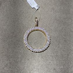 10k 3 Carat Diamond Picture Frame 